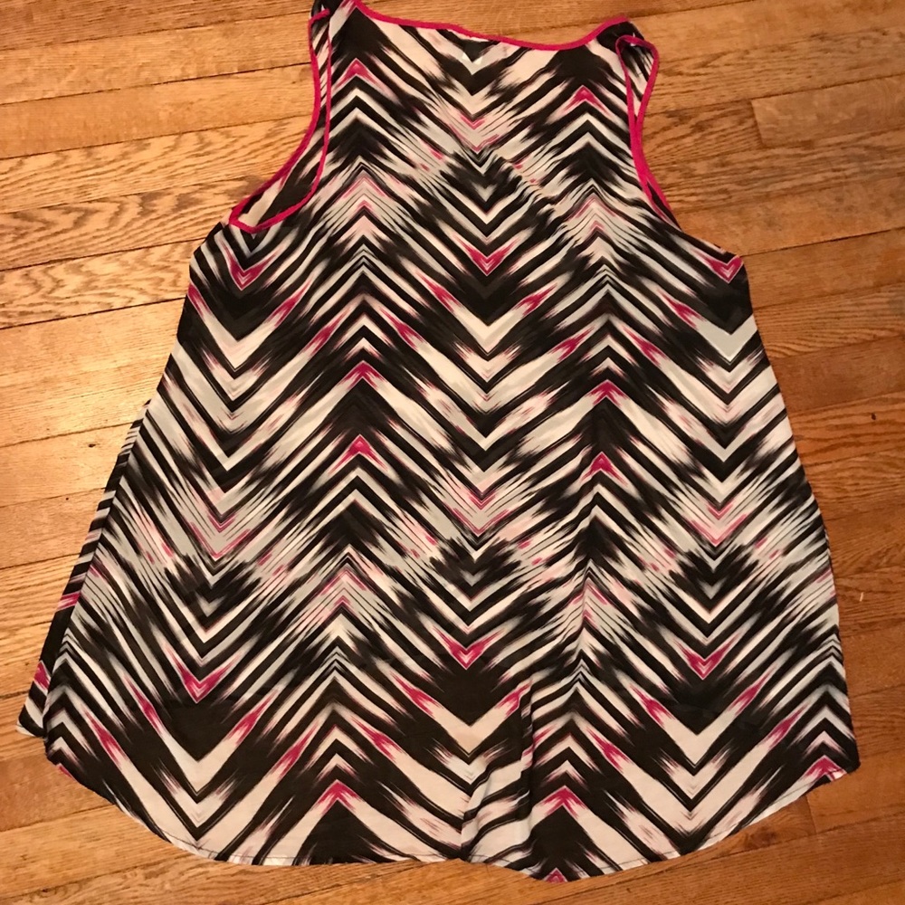 Long chiffon tank top / dress